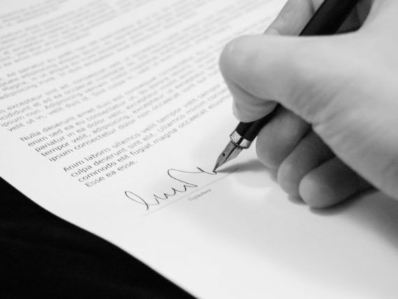 Northwest Territories Lawyer Signing Document